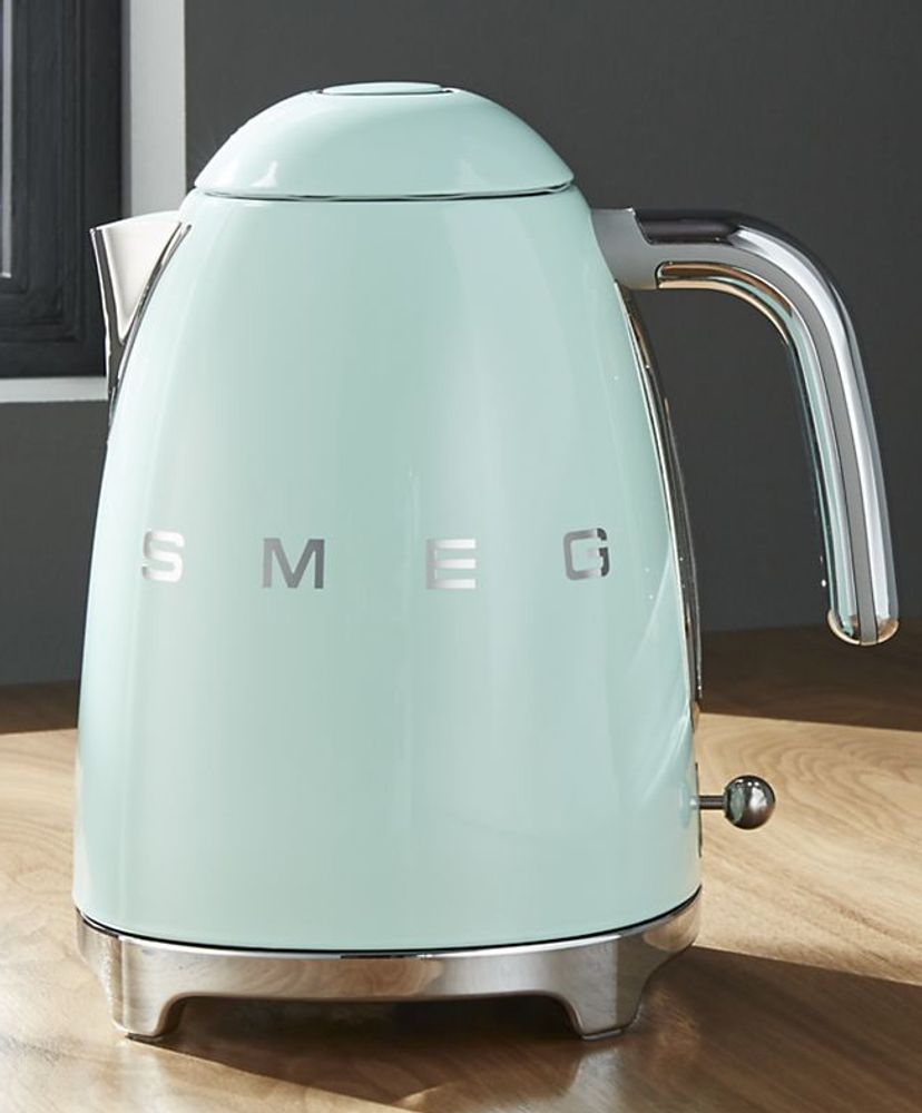 Smeg Чайник электрический - 1.7л, пастельный зеленый