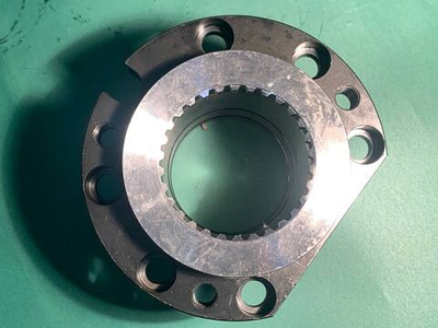 Передняя втулка шибера Zoomlion DN90 (шлицы) - фланец 195 мм