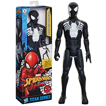 Hasbro MARVEL Spider-Man - Фигурка Черного Костюма Человек-паук 30 см Titan Series G2860