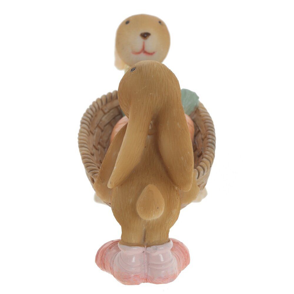 GAEM Фигурка декоративная "Зайцы", L13 W5 H7 см