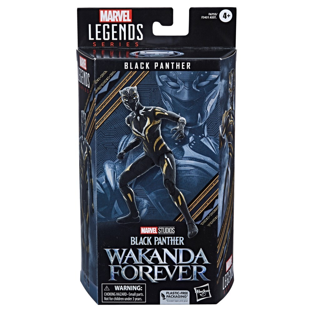 Hasbro Marvel Legends Black Panther Wakanda Forever - фигурка Черной Пантеры 15 см F6755 / артикул   F3431 F6755  / GTIN 5010994157296
