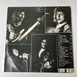 Винтажная виниловая пластинка LP Livin Blues Live (Польша 1977)