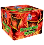 Батарея салютов Янтарный закат (FP-B105) от Фаворит Пиро Групп, 96 залпов, 20 мм