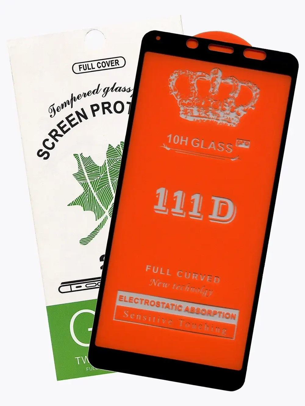 Защитное стекло Glass для Xiaomi Redmi 7A, полный клей 111D, черная рамка