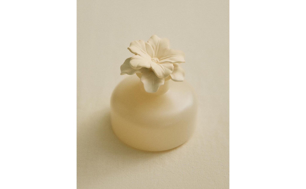 Zara Home ORCHIDÉE LUMIÈRE CERAMIC AIR FRESHENER — ароматический диффузор с тростниковыми палочками, Орхидея Света, 150 мл