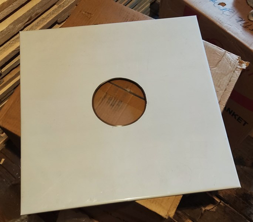 Экран с отверстием 115 мм. нерж. ECOFLUE