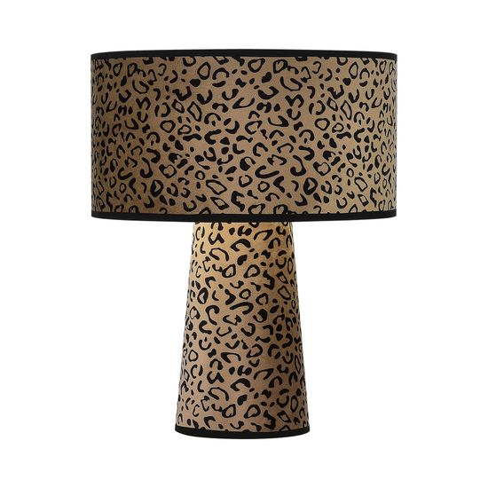 SL1354.614.01 Прикроватная лампа ST-Luce Леопардовый/Леопардовый, Черный E27 1*40W JACKIE