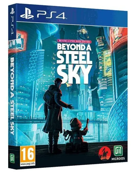 PS4 Beyond a Steel Sky Steelbook Edition CUSA-28433 (Русские субтитры)