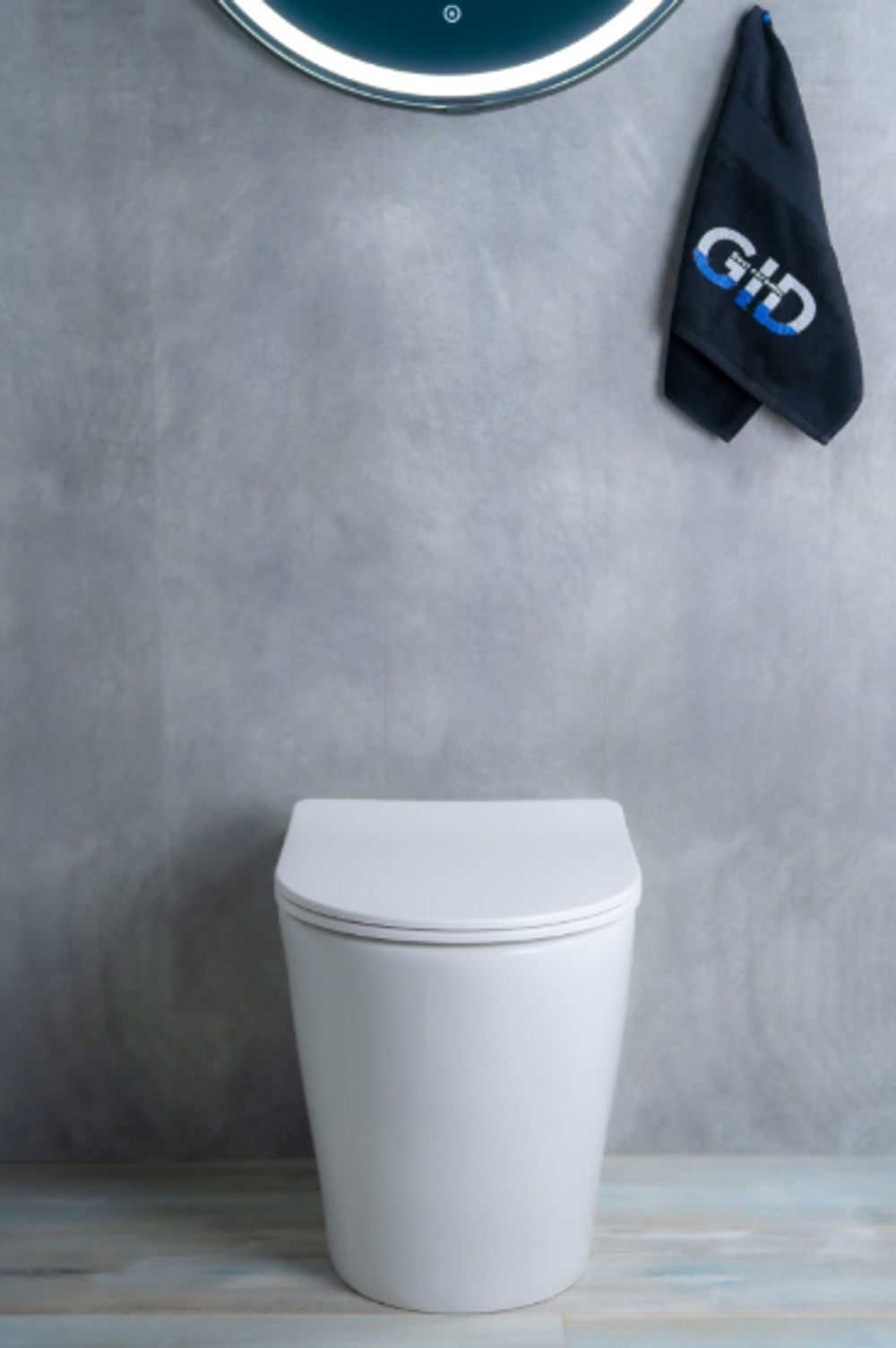 Унитаз приставной Gid TRS-263 62211Y белый 52x36x41