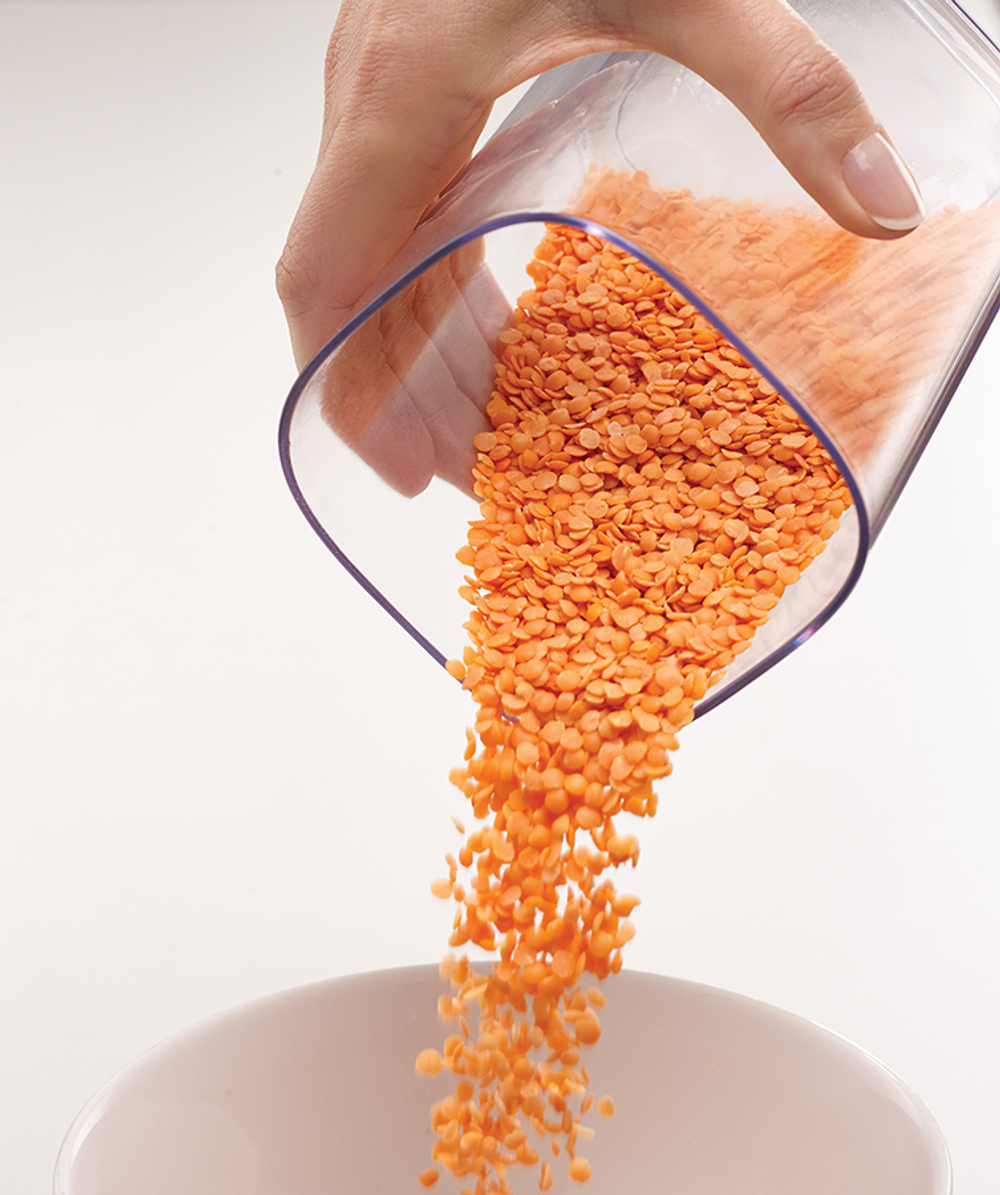 Набор из 5-ти емкостей для хранения Podium серый Joseph Joseph