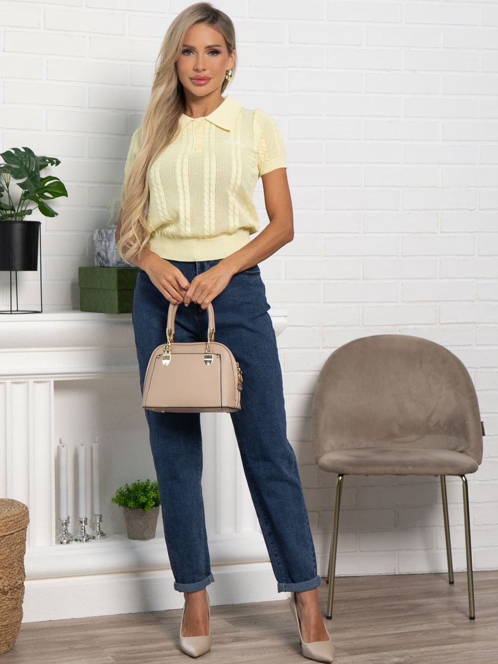 Поло Важный момент (сливочное масло) Б15374-7М LT Collection