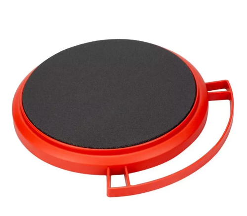 MaxShine Крышка-сидение для ведра красная MaxShine, черная мягкая подушка, скоба для триггеров