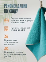 Салфетки для уборки из микрофибры тряпки впитывающие 30х30