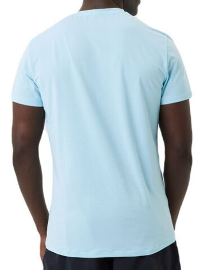 Футболка мужская теннисная Björn Borg Print T-Shirt - crystal blue