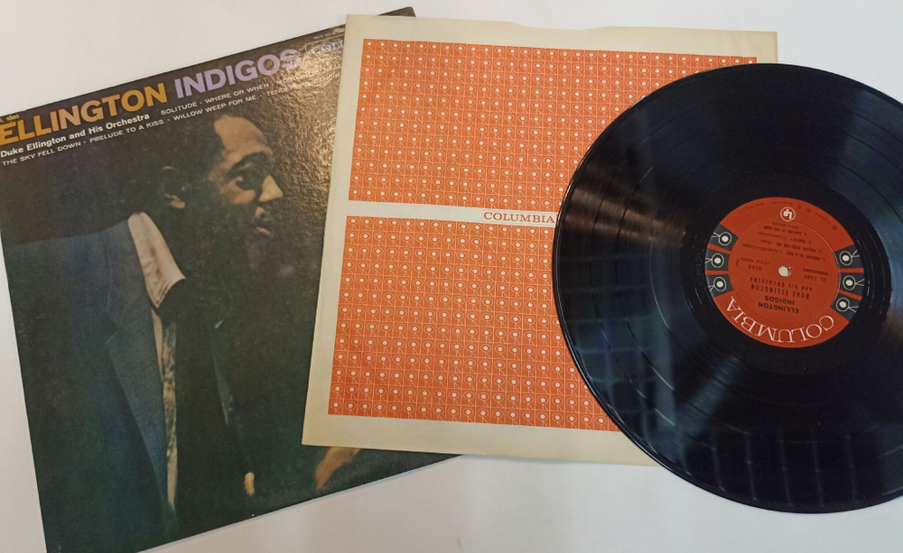 Винтажная виниловая пластинка LP Duke Ellington And His Orchestra Ellington Indigos (USA 1958)