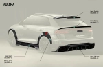 Широкий карбоновый обвес для AUDI RSQ8 4M 2020+ Ауди