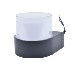 ULU-P21A-5W-4000K IP65 BLACK Светильник светодиодный уличный. Архитектурный накладной. Белый свет 4000K. Корпус черный. TM Uniel