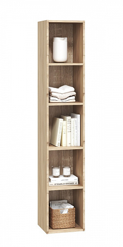 Шкаф настенный 168 Сканди, белый