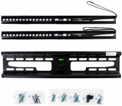 Кронштейн для телевизора Kromax FLAT-3 черный 22"-65" макс.55кг настенный фиксированный (26009)