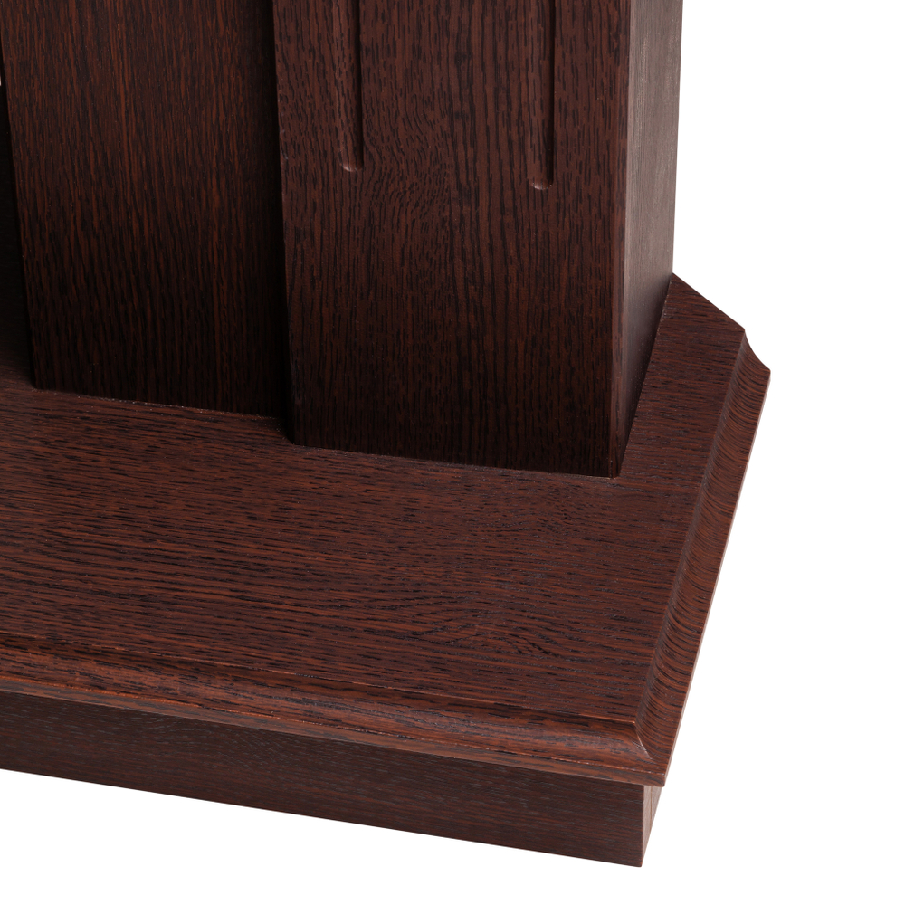 Каминокомплект Real Flame Dominica Corner DN с очагом Majestic Lux Brass (угловой)