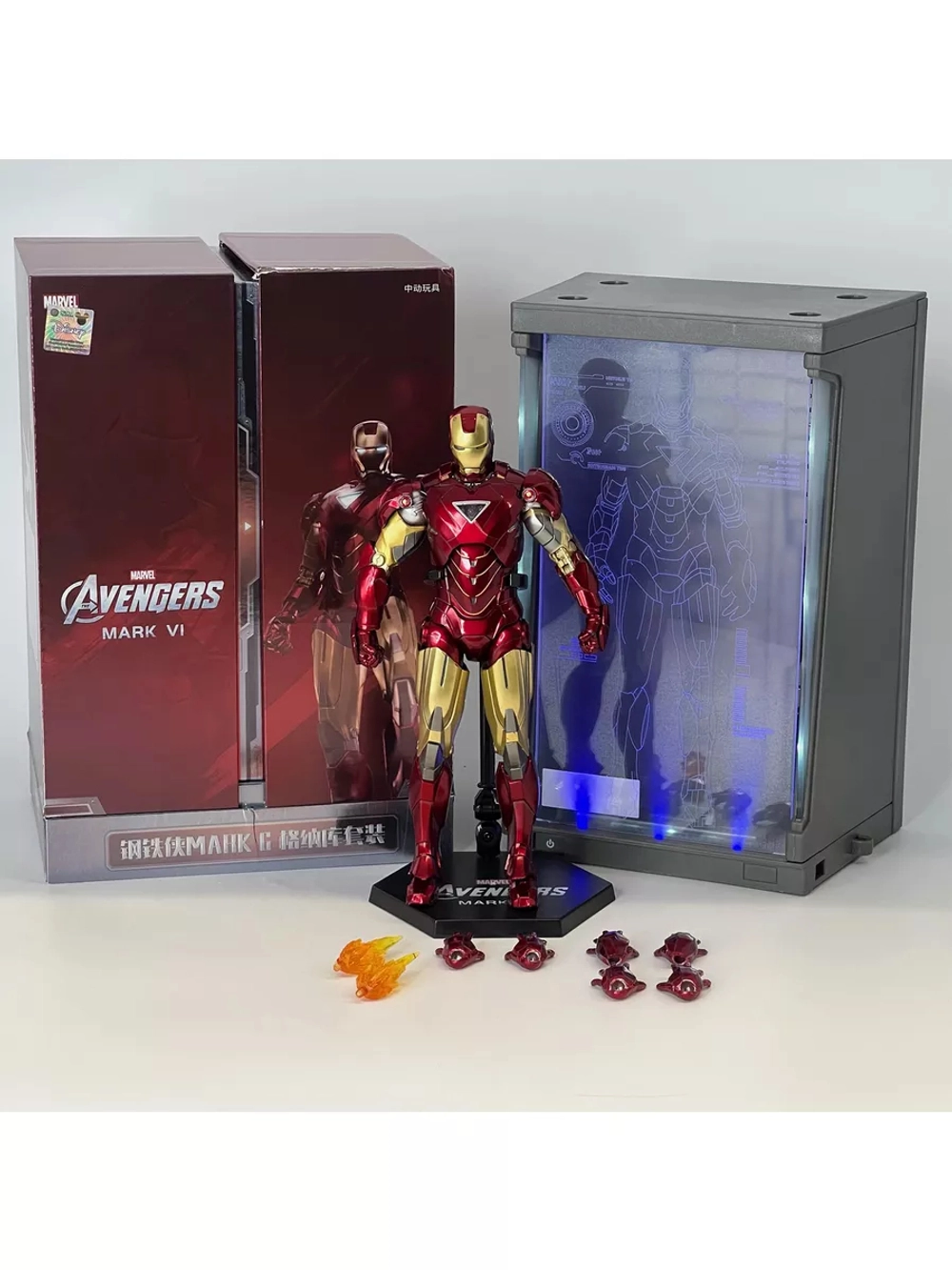 Фигурка Железный человек Marvel ZD Toys 1908-06 Mark 6