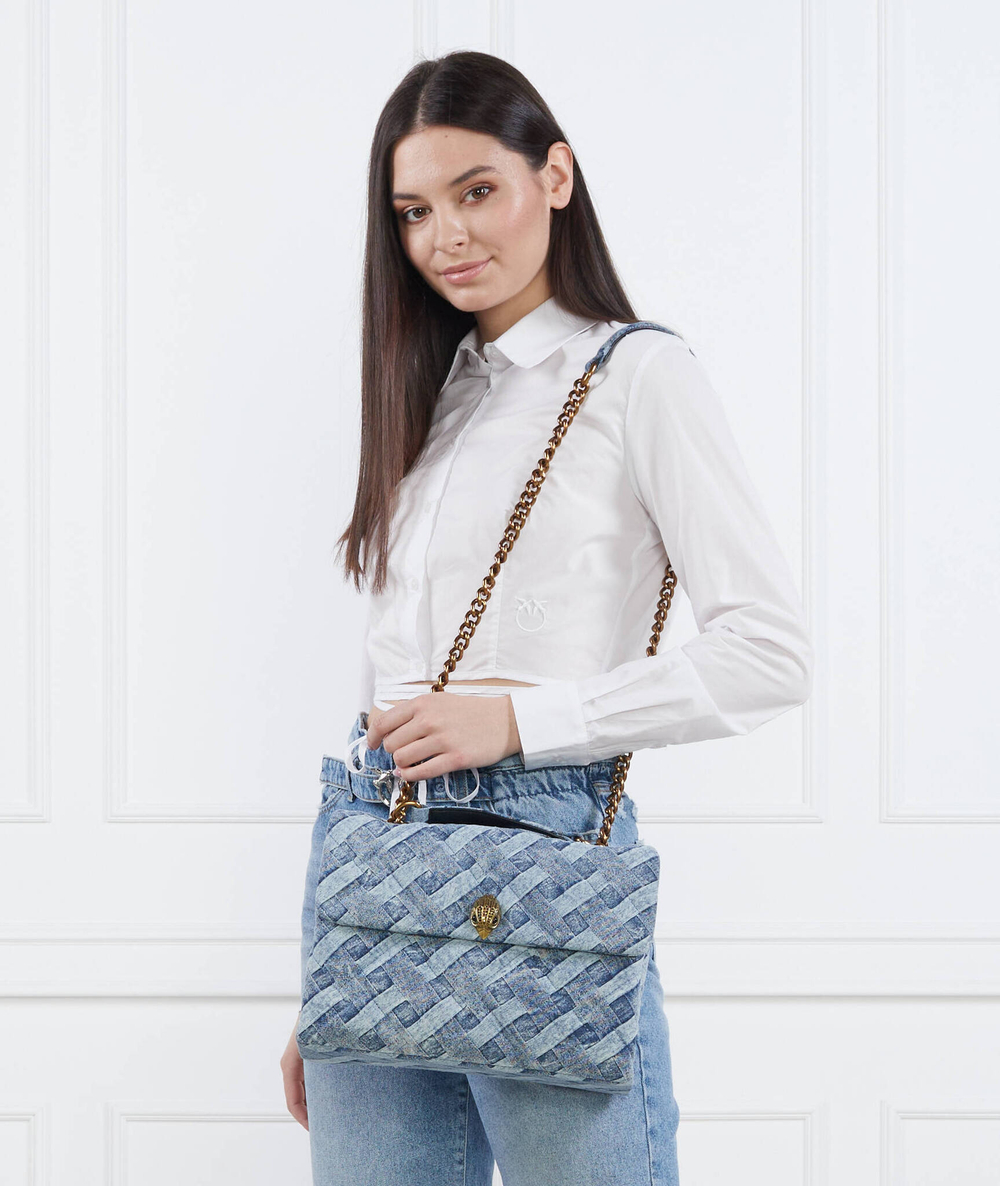 Сумка через плечо LARGE KENSINGTON SOFT Kurt Geiger - голубой(9796588669)