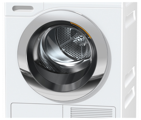 Сушильная машина Miele TEF775WP ChromeEdition (дисплей на немецком языке), белый лотос