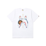 A Bathing Ape Abc Camo Milo Shark Tee