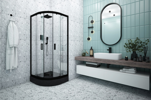 Душевое ограждение "Classic Black"