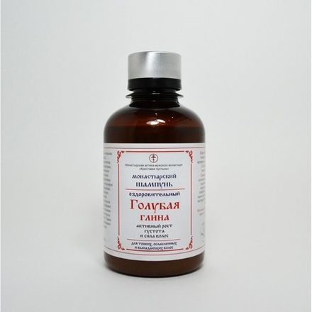 Монастырский шампунь "Глина голубая" 200 мл.