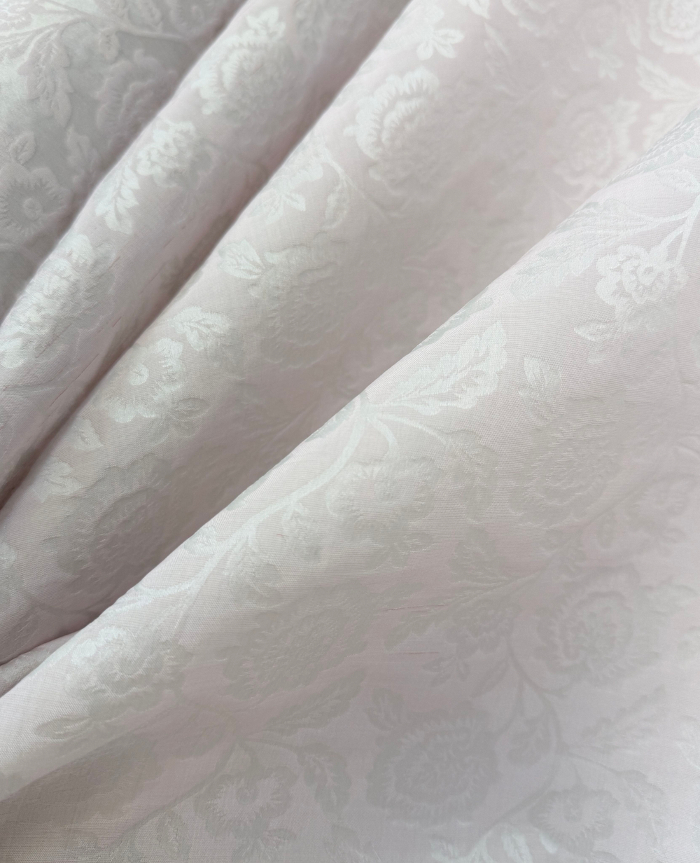 Ткань рельефный шелковый жаккард (Италия) 100% шелк. ш-140 см 1 м