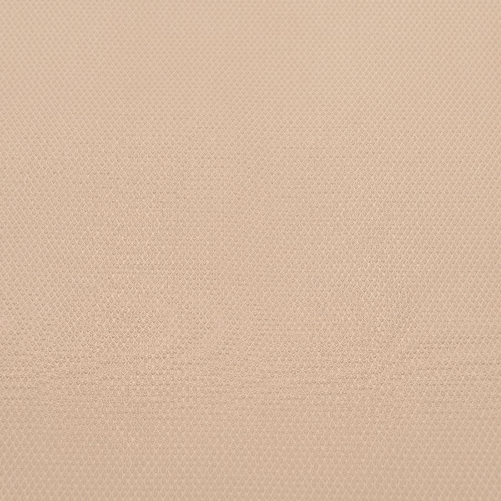 Скатерть бежевого цвета с фактурным жаккардовым рисунком из хлопка из коллекции Essential, 180х180 см