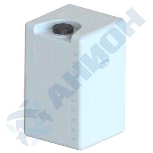 Дозировочный контейнер Анион 100 л. прямоугольный (435x435x700см;белый) - арт.559442