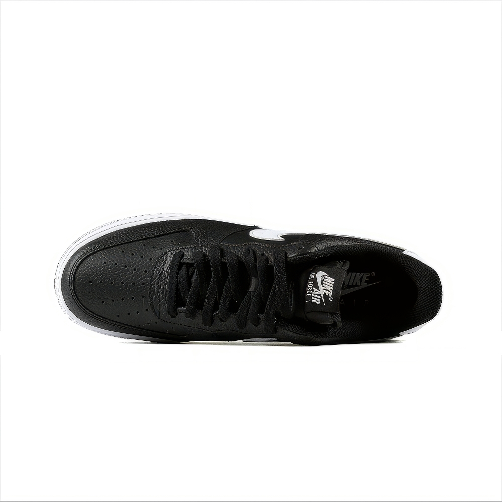 Nike Air Force 1 07 "Black White Pebbled Leather"