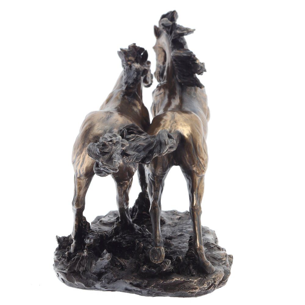 GAEM Фигурка декоративная "Пара лошадей", L42,5 W18 H25 см