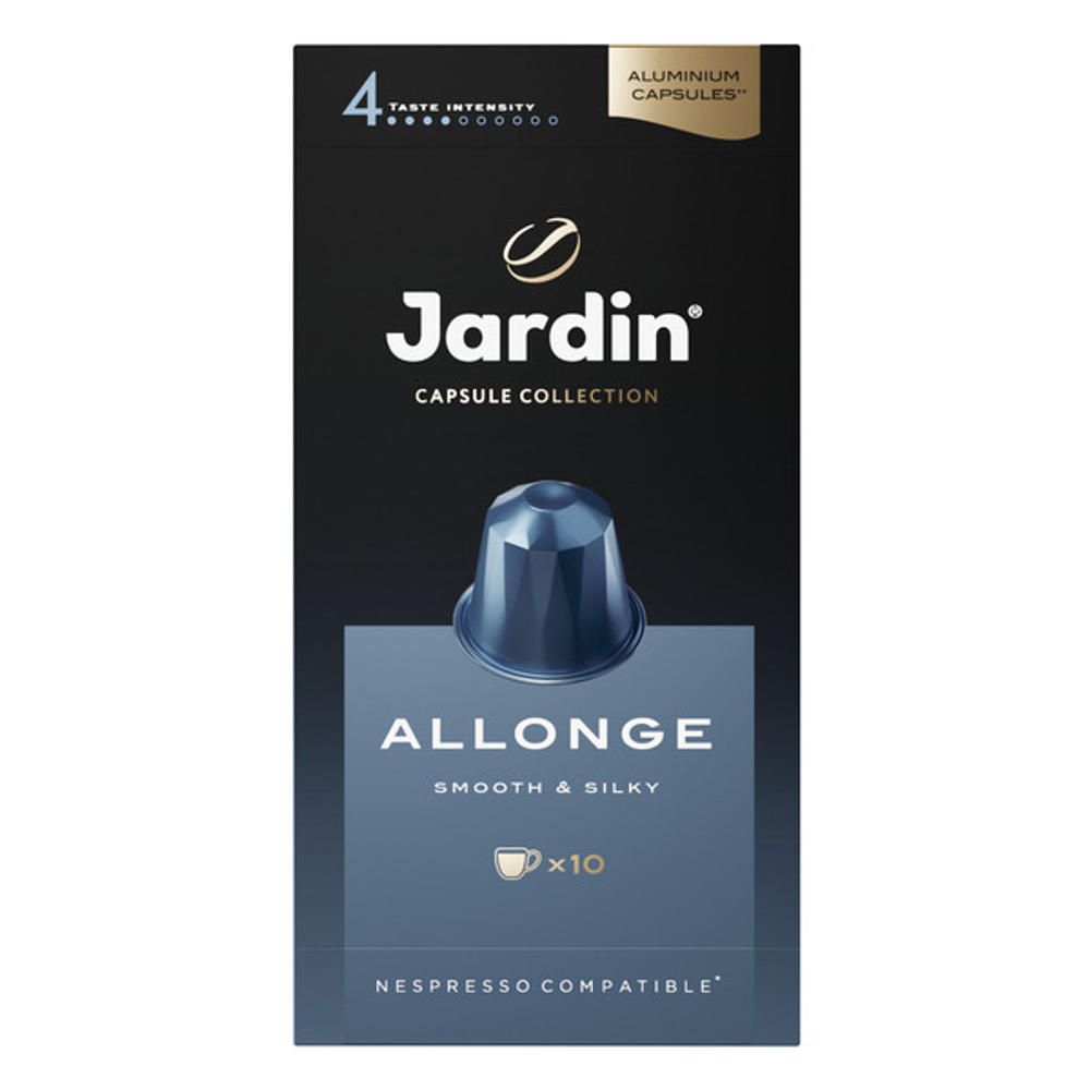купить Кофе в капсулах Jardin Allonge, 10 капсул для кофемашин Nespresso (Жардин)