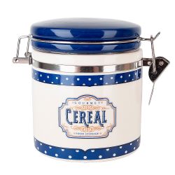 Банка для сыпучих продуктов (клипс) " " 11,5х10х11,5см v=480мл (подарочная упаковка)