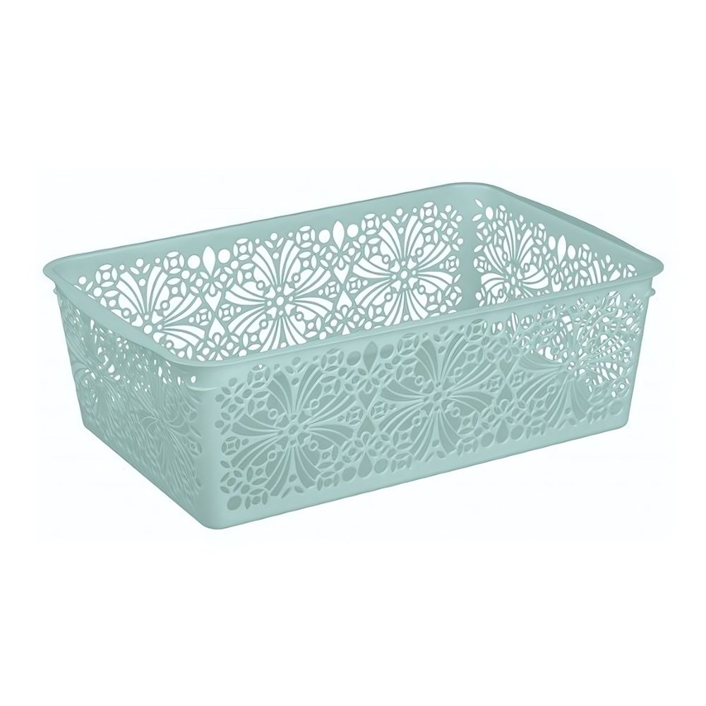 Корзинка универсальная &quot;floral&quot; 10л 380х250х125 мм (микс 1)