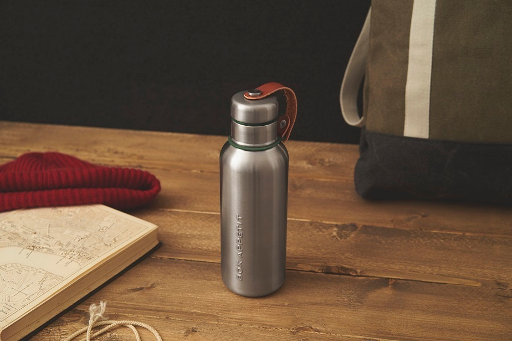 Фляга black+blum, water bottle, 500 мл, зеленая