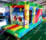 Надувной батут "Джунгли" 8*3*3 м