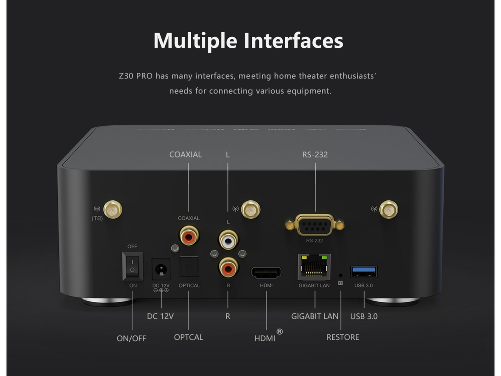 Медиаплеер Zidoo Z30 PRO