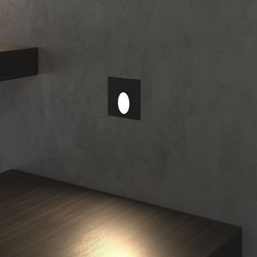 Встраиваемый светодиодный светильник для лестниц MRL LED 1102 черный Elektrostandard