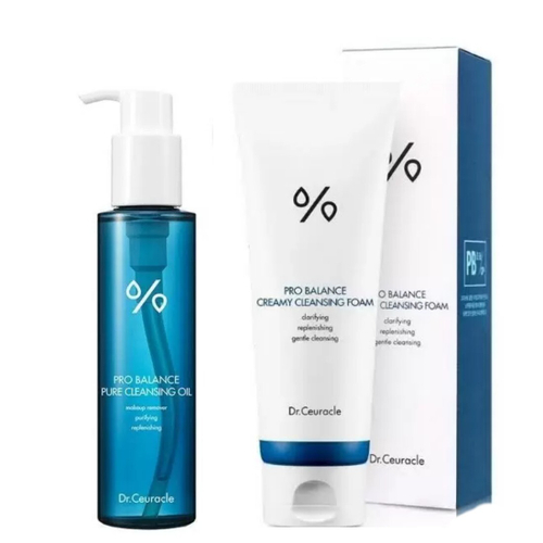 Dr.CEURACLE н-р Pro Balance Cleansing Duo Collection 155мл (гидрофильное масло+пенка)(15560)