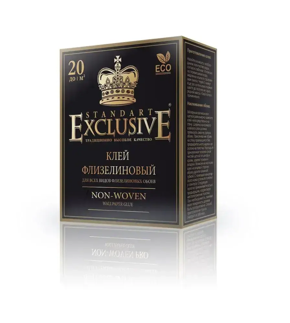 Клей для обоев "Exclusive" флизелиновый PRO, 100 гр. на 20 кв.!!!