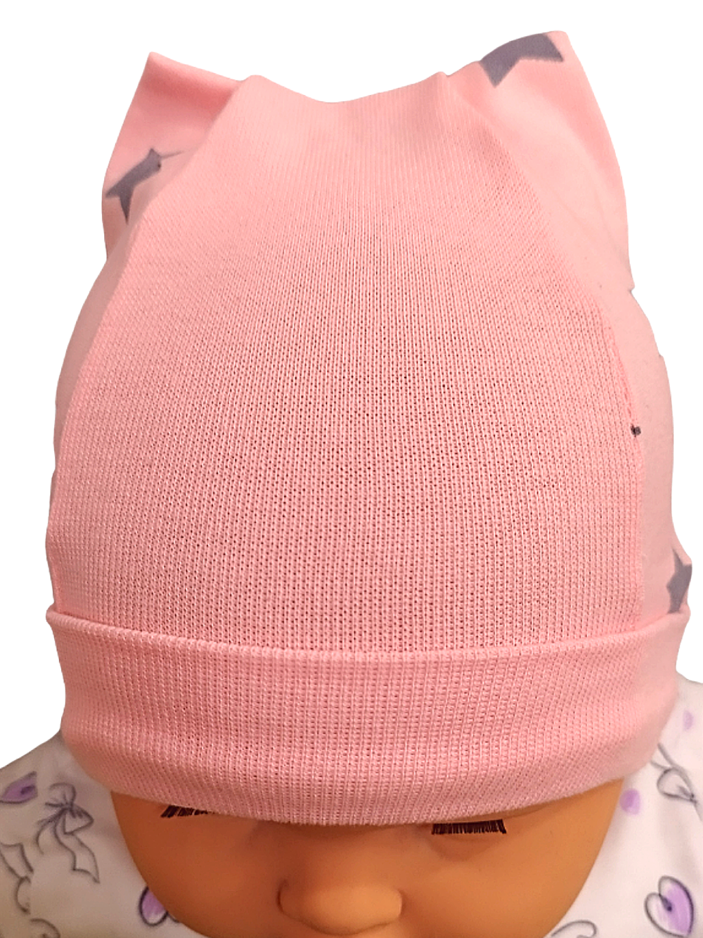 10212 Шапка со вставкой (46)