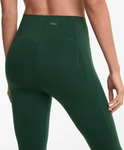 OYSHO Компрессионные легинсы Compressive Raise Up длиной 65 см до щиколотки, зеленый