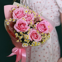 Букет цветов Розовый твист