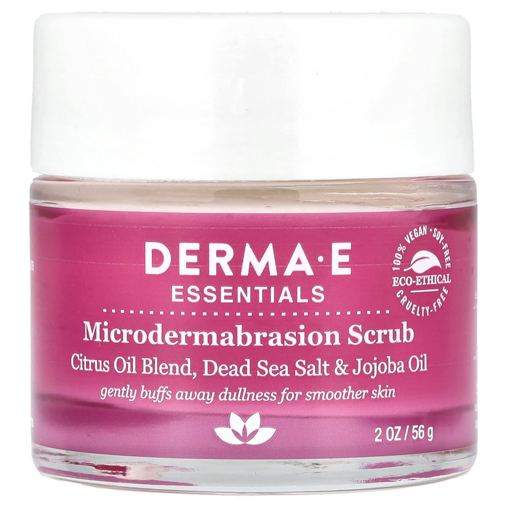 DERMA E, скраб для микродермабразии, 56 г (2 унции)