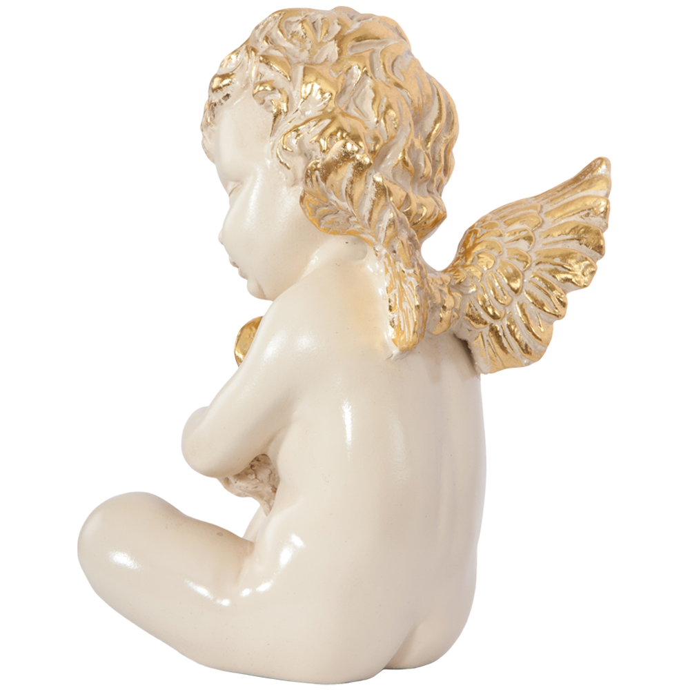 Статуэтка Ангел с кроликом Айвори
