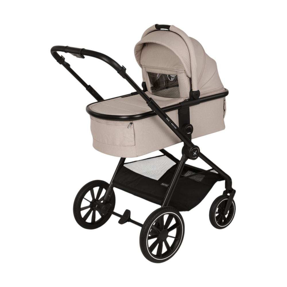 Детская универсальная коляска Adamex NOVA 2в1 - Beige (Бежевый)